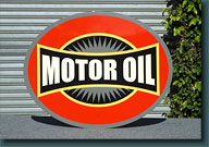 Disney- Motor Oli Sign