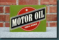 Disney- Motor Oil Sign