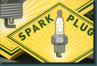 Disney- Spark Plugs Sign