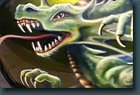 dragon airbrush art