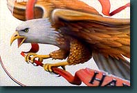 eagle airbrush art