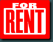 for rent sign